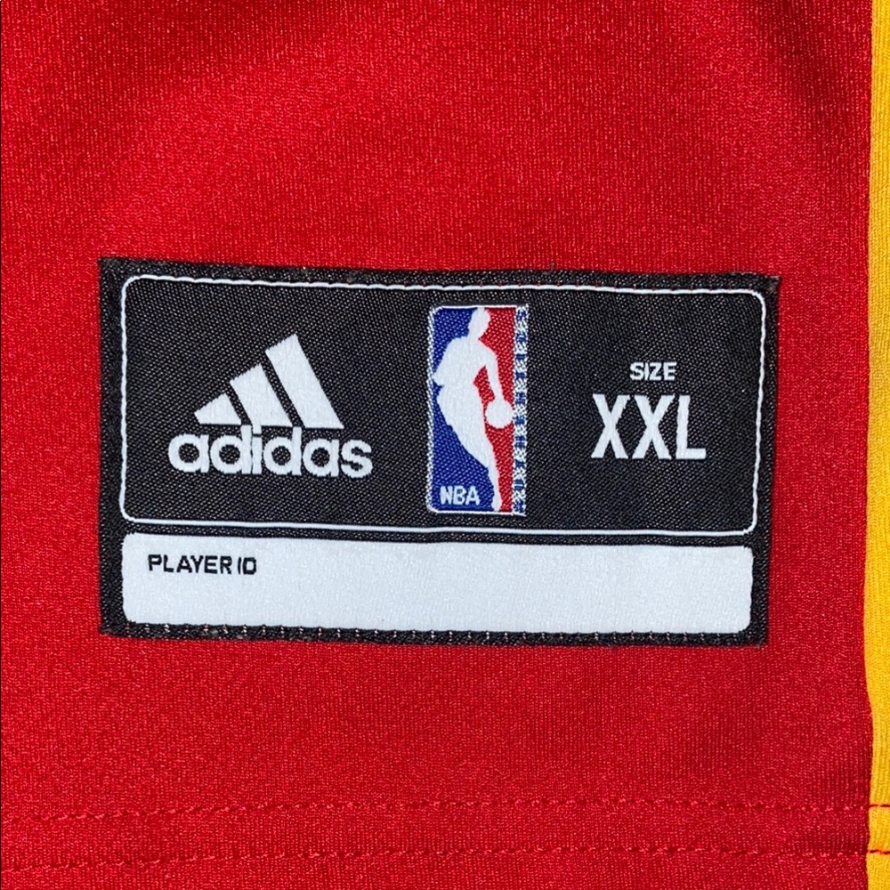 Adidas Clutch City #12 Howard. Red and Yellow Jersey XXL - Picture 2 of 3